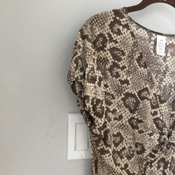 AVON Snake Print Dress - Picture 4 of 4